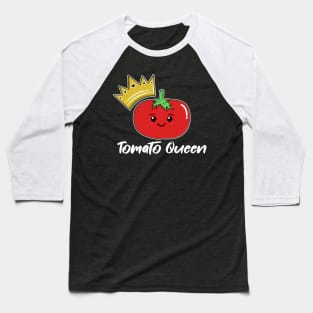 Tomato Queen Kawaii Tomato Baseball T-Shirt